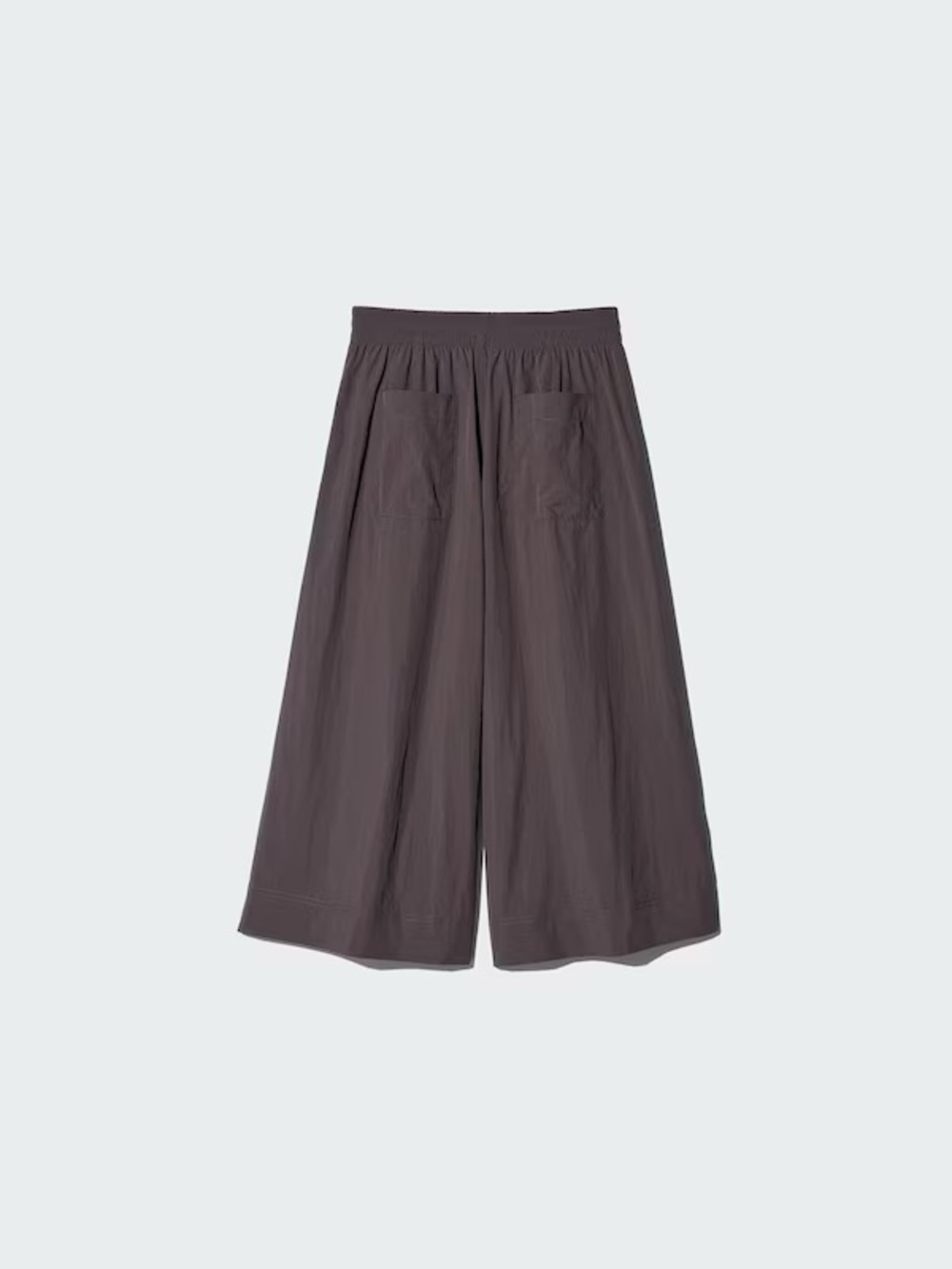 UNIQLO Wide-Leg Culotte Pants in Black - Picture 9 of 9